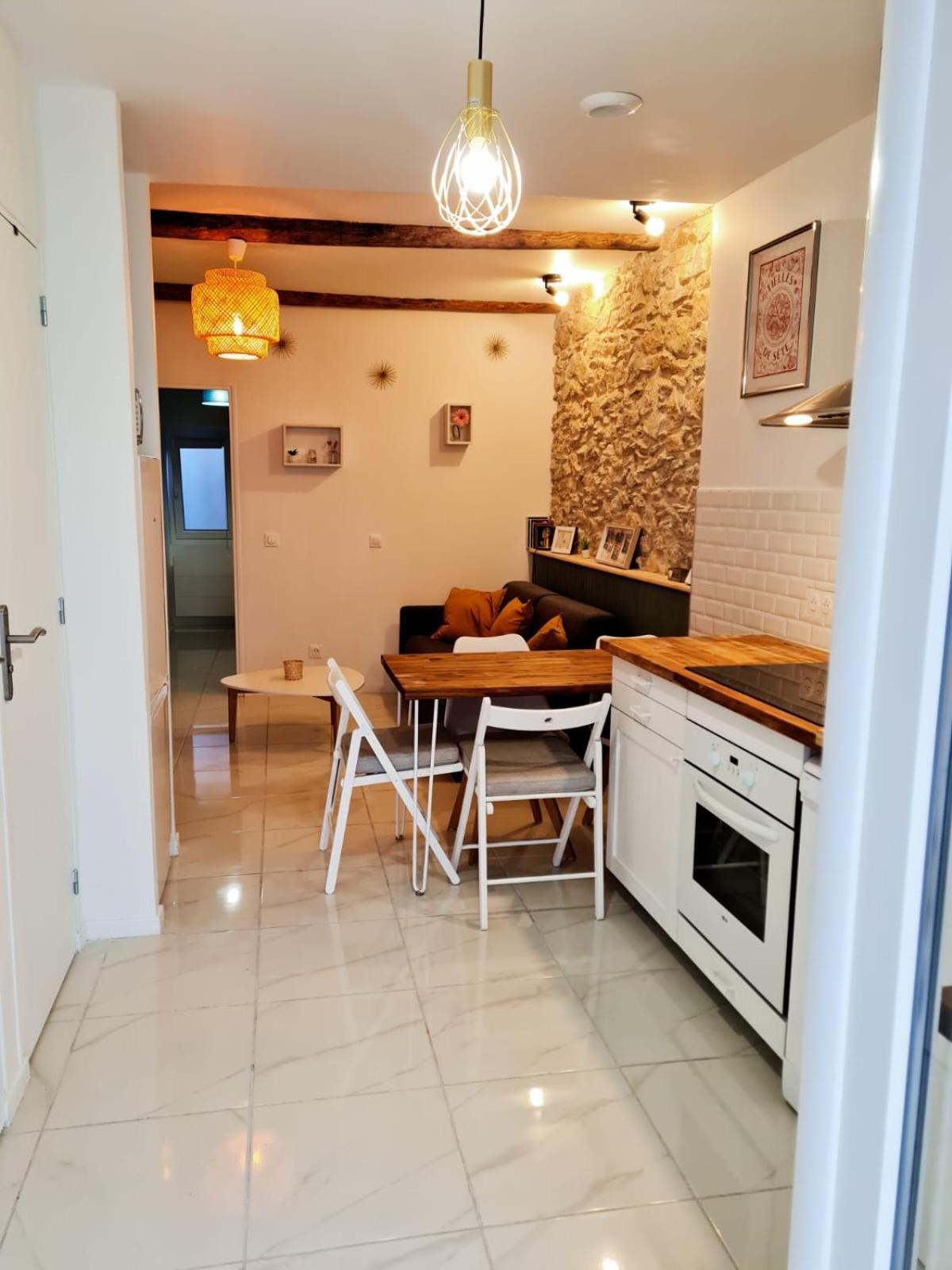 Sete, T2 Cosy Et Atypique, Jardin Chateau D'Eau, Centre Ville Exterior foto